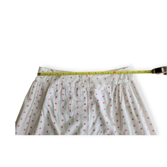 Vintage Y2K Anthropologie Odille Cotton Skirt Size 4 - Picture 6 of 10